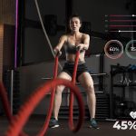 Women exploring 2026 fitness trends in a modern gym environment
